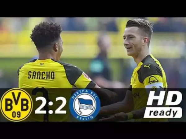 Video: Dortmund VS Hertha Berlin 2:2 All goals& Highlights 27/10/2018 HD